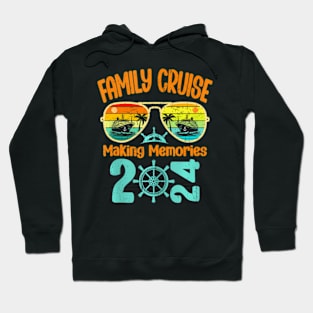 Family Cruise 2024 Making Memories Together Cruising Trip Hoodie